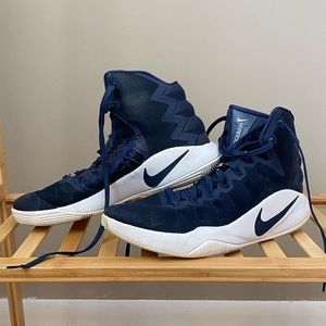 Nike Hyperdunk Navy Blue Basketball Shoes